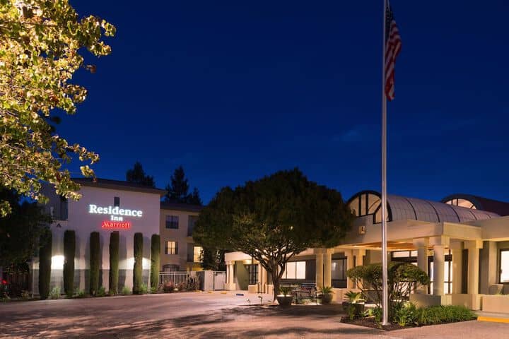 Front of property - evening/night